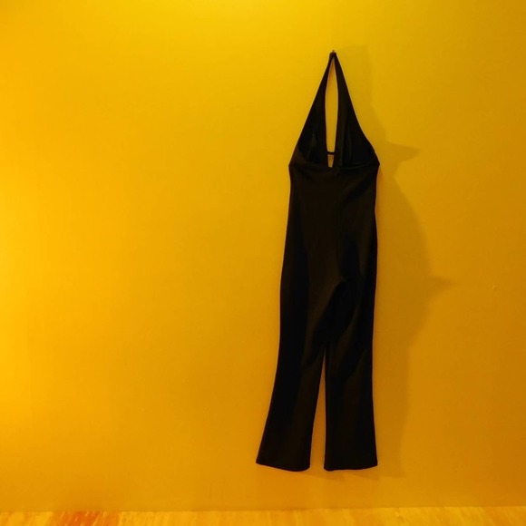 Vintage 1980's Disco Halter jumpsuit - Picture 4 of 4